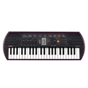 CASIO TECLADO MUSICAL SA-78 MINI NEGRO/FUCSIA