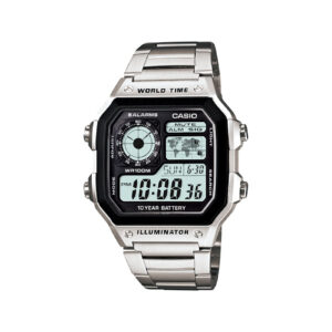 CASIO RELOJ DIGITAL AE1200WHD1A ACERO INOXIDABLE