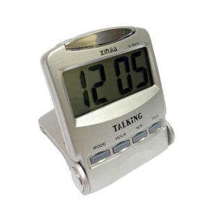 RELOJ DESPERTADOR HABLADOR TALKING XINJIA