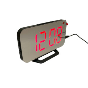 RELOJ DESPERTADOR ESPEJADO 5V DS-3625L