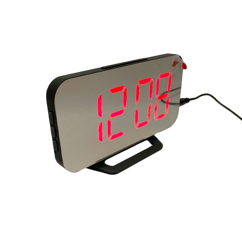 RELOJ DESPERTADOR ESPEJADO 5V DS-3625L