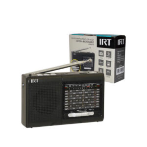 RADIO PORTATIL IRT AM/FM/SW/USB/MSD 9 BANDAS