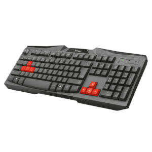 TECLADO GAMING ZIVA TRUST ALAMBRICO USB