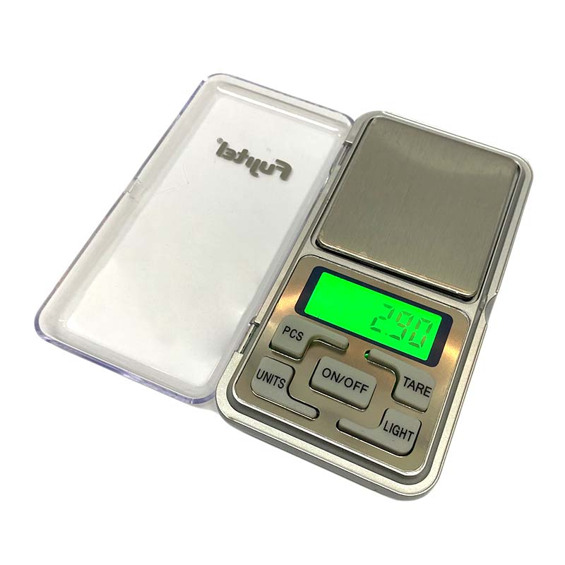BALANZA PESA GRAMERA MINI CENTIGRAMOS HASTA 200G FUJITEL - Imagen 2