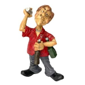FIGURA PROFESIONES "BARTENDER" POLIRESINA