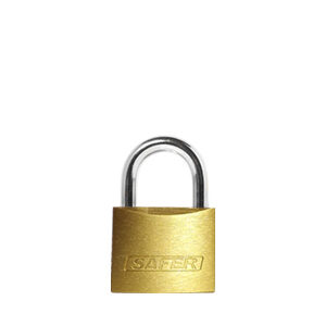 CANDADO METALICO SAFER 25MM SA25SK
