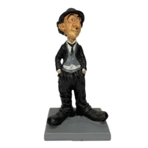 FIGURA DISEÑO "CHAPLIN" POLIRESINA ADORNO