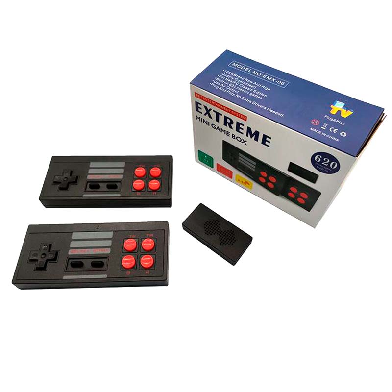 CONSOLA EXTREME MINI GAME BOX WIRELESS 620 JUEGOS - Imagen 2