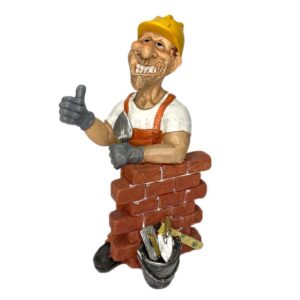 FIGURA PROFESIONES "CONSTRUCTOR" POLIRESINA