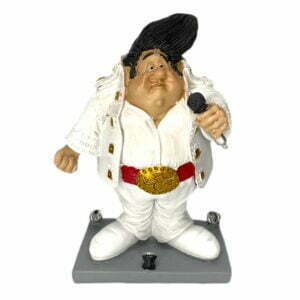 FIGURA DISEÑO "ELVIS GORDO" POLIRESINA