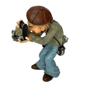 FIGURA PROFESIONES "FOTOGRAFO" POLIRESINA