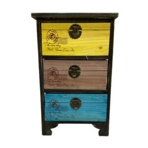 CAJONERA COLORES ESTILO VINTAGE
