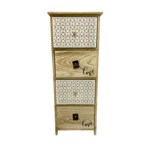 MUEBLE RUSTY LOVE 4 CAJONES