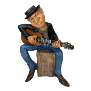 FIGURA PROFESIONES "MÚSICO GUITARRISTA 2" POLIRESINA