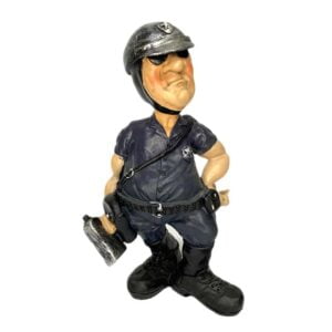 FIGURA PROFESIONES "POLICIA" POLIRESINA