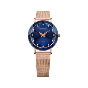 RELOJ JOWISSA AZUL PULSERA DORADA J5.613.M