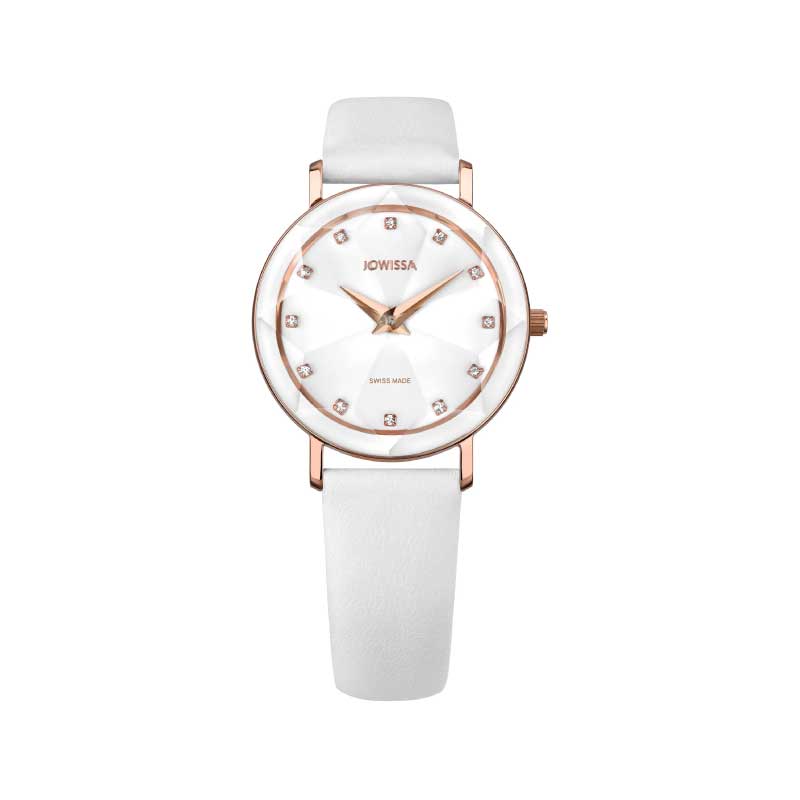 RELOJ JOWISSA BLANCO PULSERA DE CUERO J5.609.M