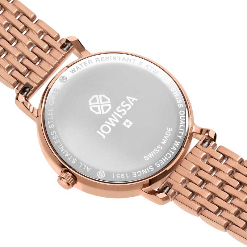 RELOJ JOWISSA BLANCO PULSERA DORADA J2.312.M - Imagen 2