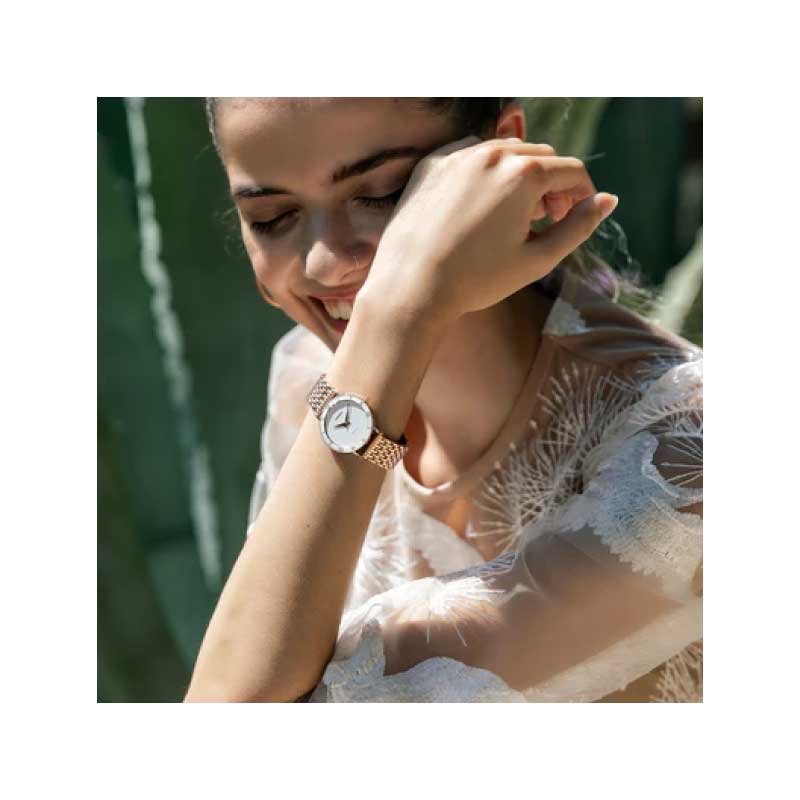 RELOJ JOWISSA BLANCO PULSERA DORADA J2.312.M - Imagen 5