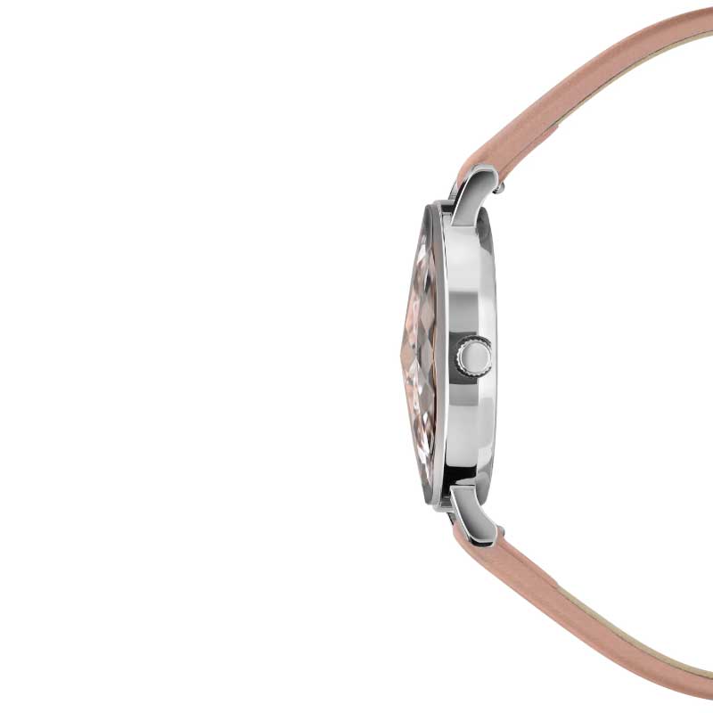 RELOJ JOWISSA ROSADO PALIDO PULSERA DE CUERO J5.605.M - Imagen 3