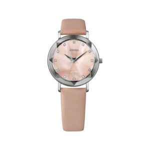RELOJ JOWISSA ROSADO PALIDO PULSERA DE CUERO J5.605.M