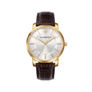RELOJ VICEROY DORADO PULSERA CUERO PVD 40475-27