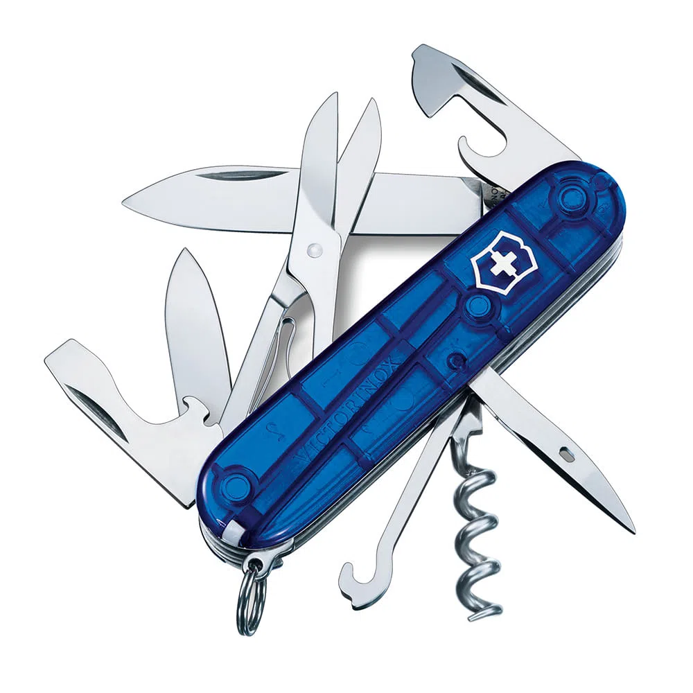 NAVAJA CLIMBER BLUE TRANS VICTORINOX 1.3703.T2