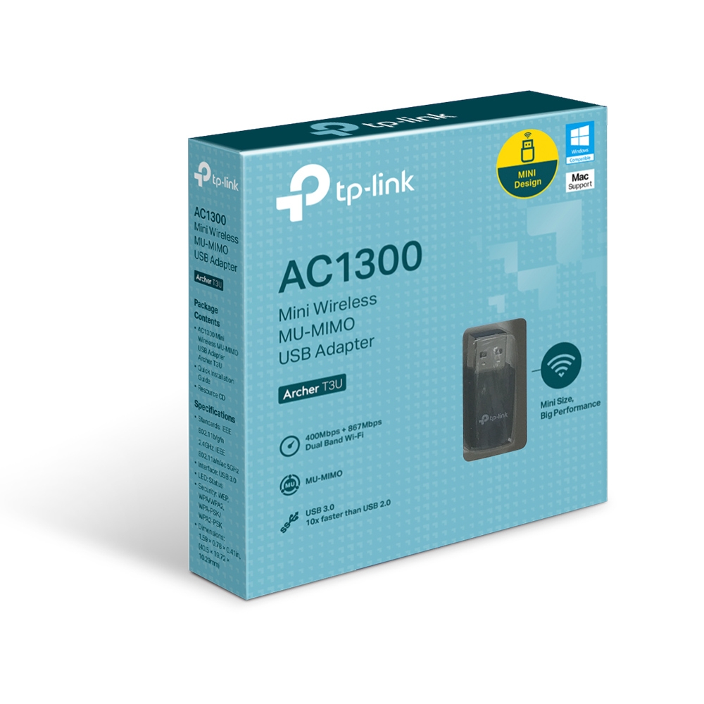 ADAPTADOR WIFI TP-LINK AC1300 ARCHER T3U - Imagen 2