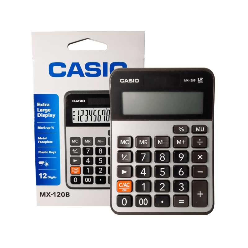 CALCULADORA 12 DIGITOS CASIO MX120B - Imagen 2