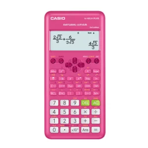 CALCULADORA CASIO FX-82LA PLUS 2ND EDITION ROSADA
