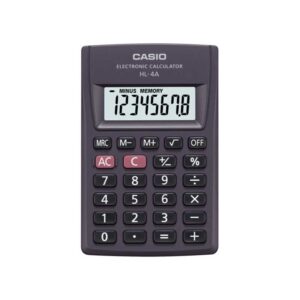 CALCULADORA CASIO HL-4A W