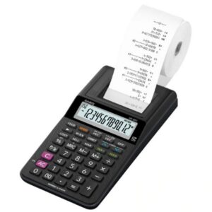 CALCULADORA IMPRESORA CASIO HR-8RC-BK