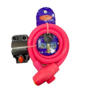 CANDADO BICICLETA MULTIUSO ROSADO