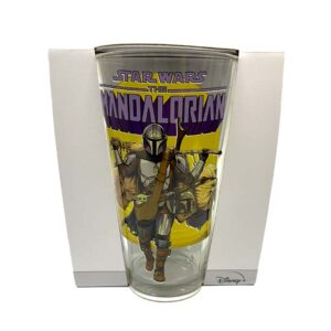 VASO DE VIDRIO INDIVIDUAL STAR WARS MANDALORIAN