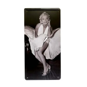 PATENTE DECORATIVA MARILYN MONROE D2 15X30 CM