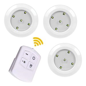 TASBEL SET LUZ LED CON CONTROL REMOTO