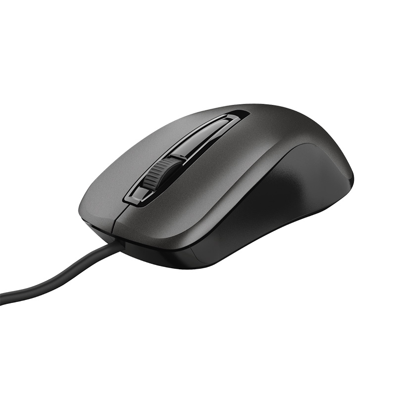 TRUST MOUSE ALAMBRICO CARVE 1200DPI - Imagen 4