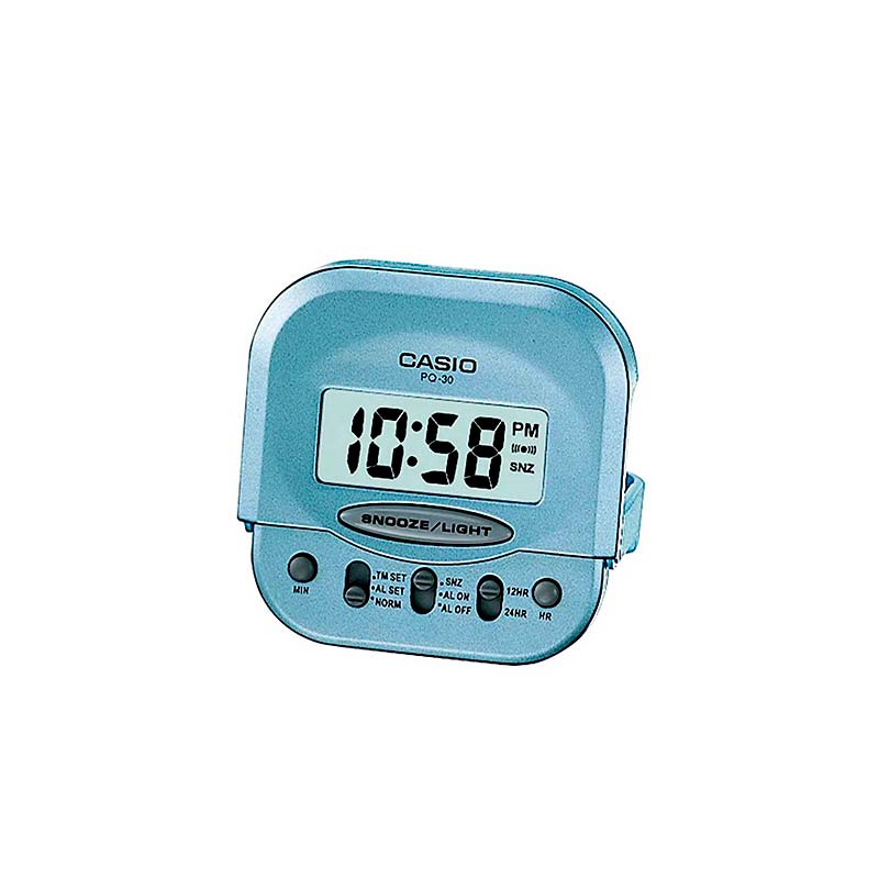 CASIO DESPERTADOR CELESTE PQ-30-2DF - Imagen 2