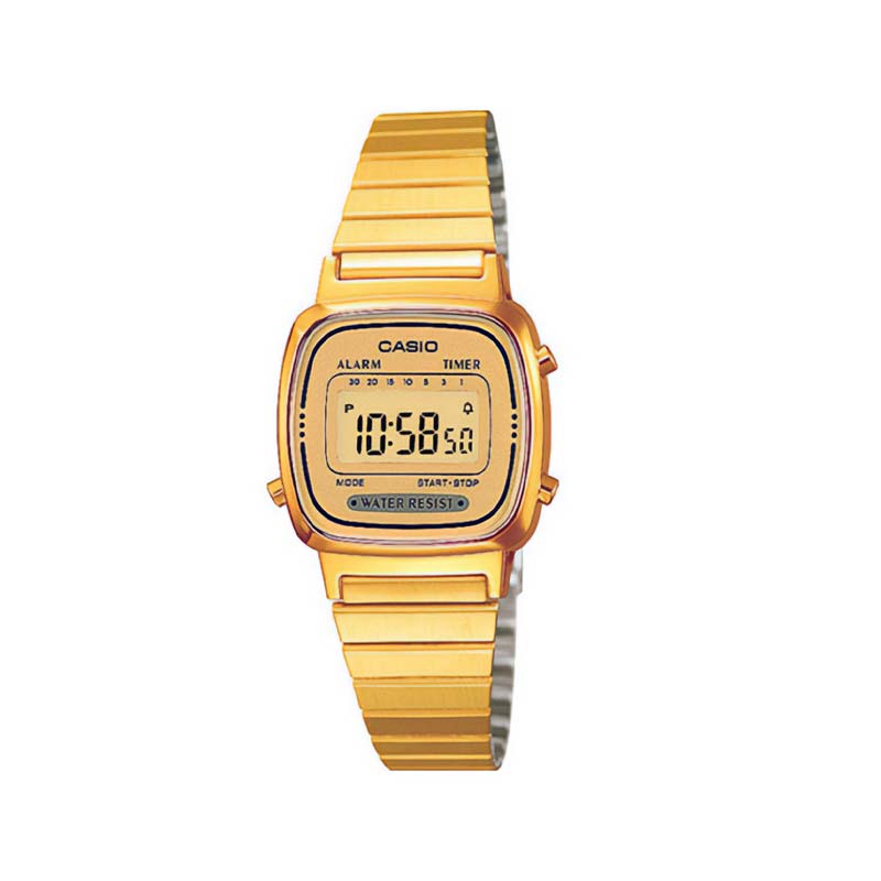 CASIO RELOJ OCHENTERO DAMA LA-670WGA-9DF