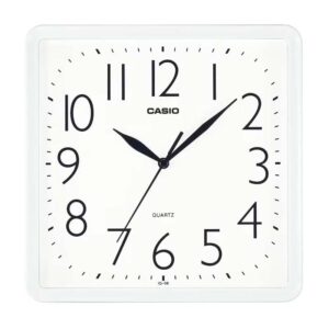 CASIO RELOJ MURAL CUADRADO IQ-06-7DF BLANCO