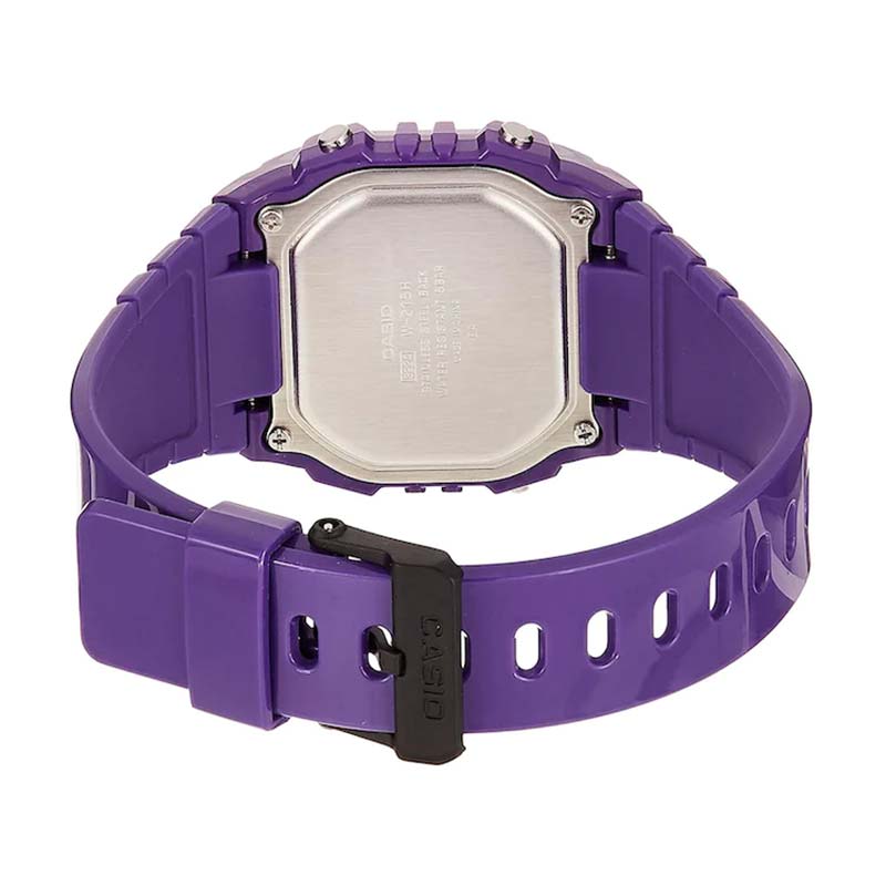 RELOJ CASIO MORADO W-215H-6AVDF - Imagen 3