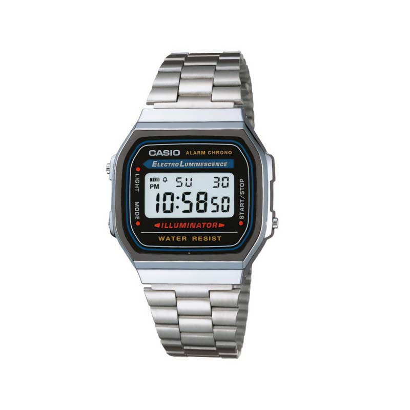 RELOJ CASIO OCHENTERO A-168WA-1WDF