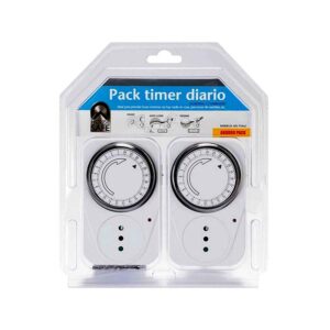 TIMER PROGRAMABLE 24HRS X2 UNIDADES MS-T24