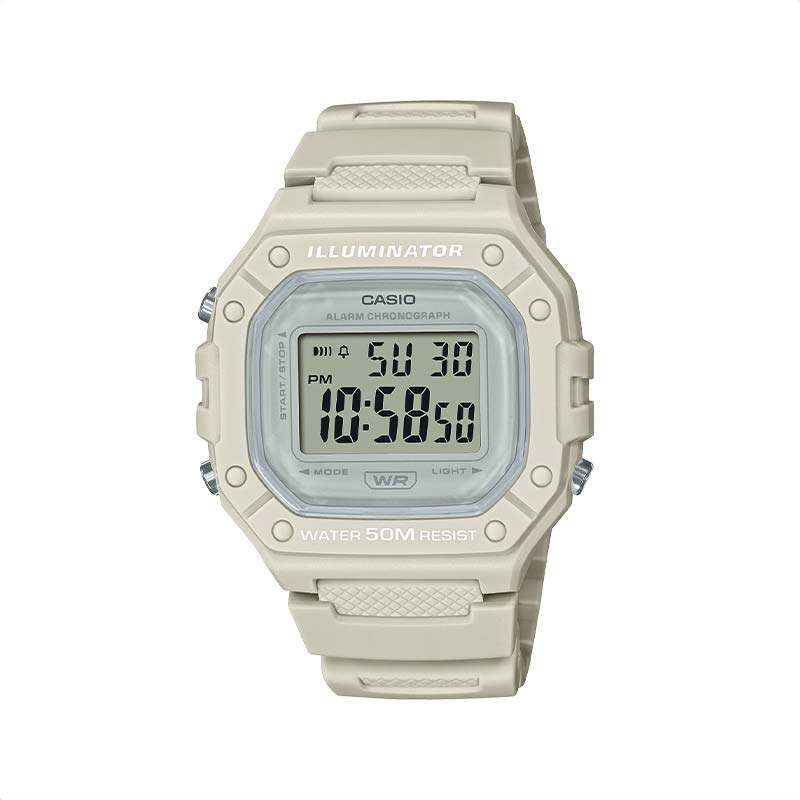 CASIO RELOJ DIGITAL DAMA W-218HC-8AV