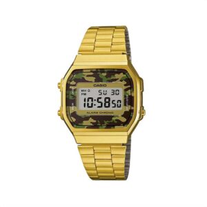 Casio Reloj Digital Ochentero A168WEGC-3DF