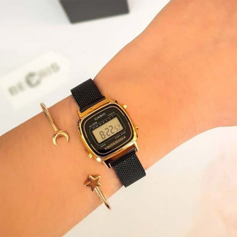 CASIO RELOJ DIGITAL OCHENTERO DAMA LA670WEMB-1DF - Imagen 4