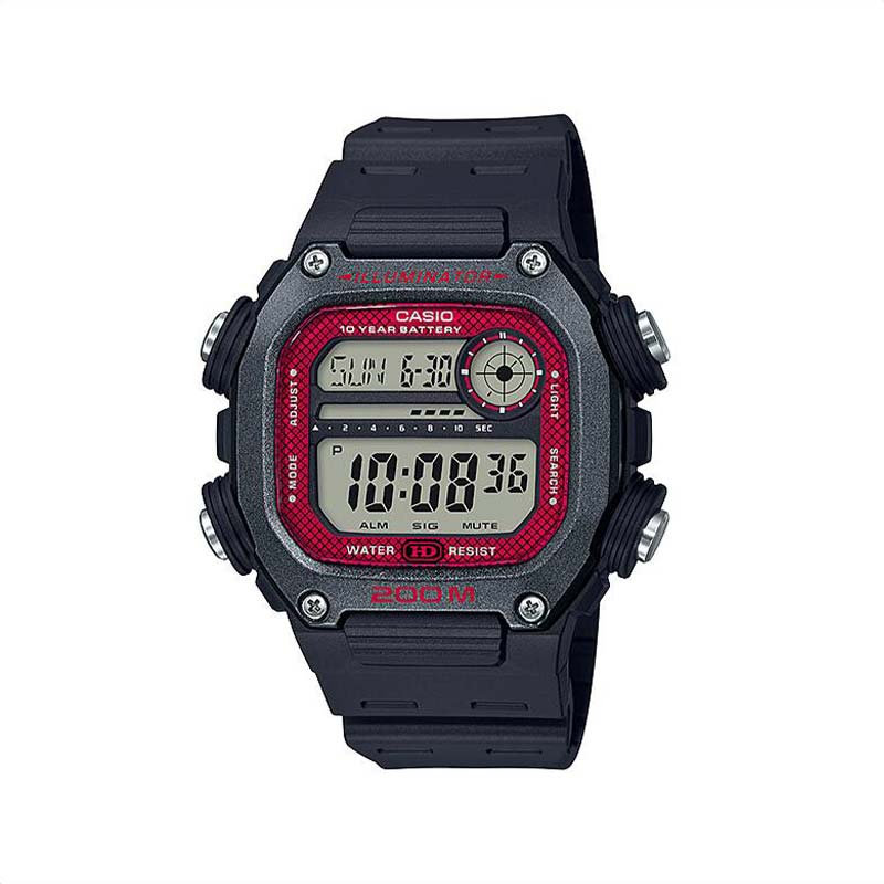 CASIO RELOJ DIGITAL OCHENTERO DW-291H-1BVDF