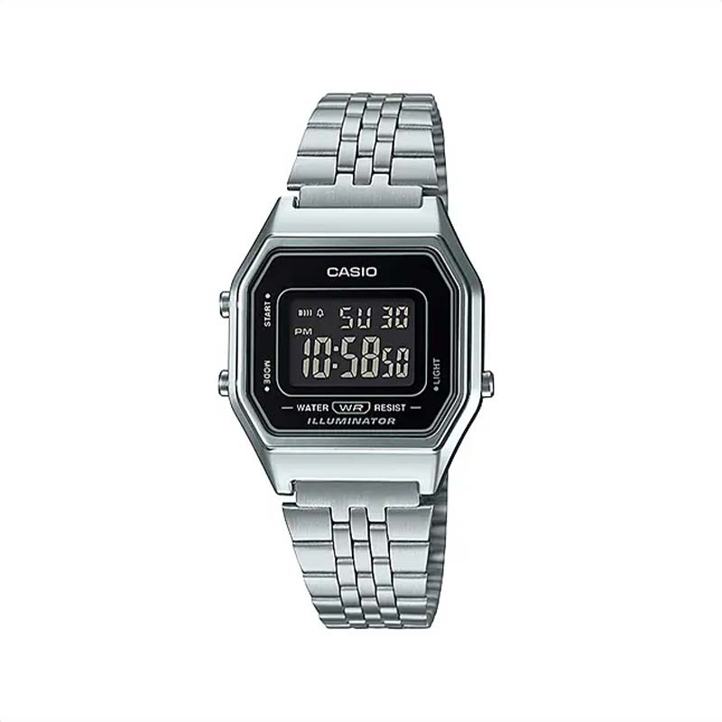 CASIO RELOJ DIGITAL OCHENTERO LA680WA-1BDF