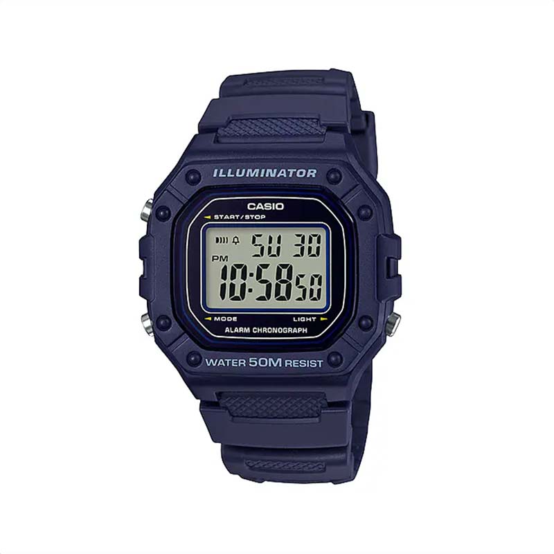 CASIO RELOJ DIGITAL W-218H-2AVDF