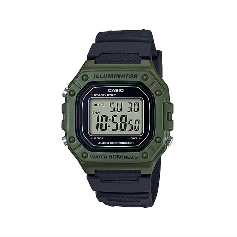 CASIO RELOJ DIGITAL W-218H-3AVDF